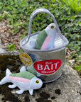 FISH BUCKET PUZZLE DOG TOY