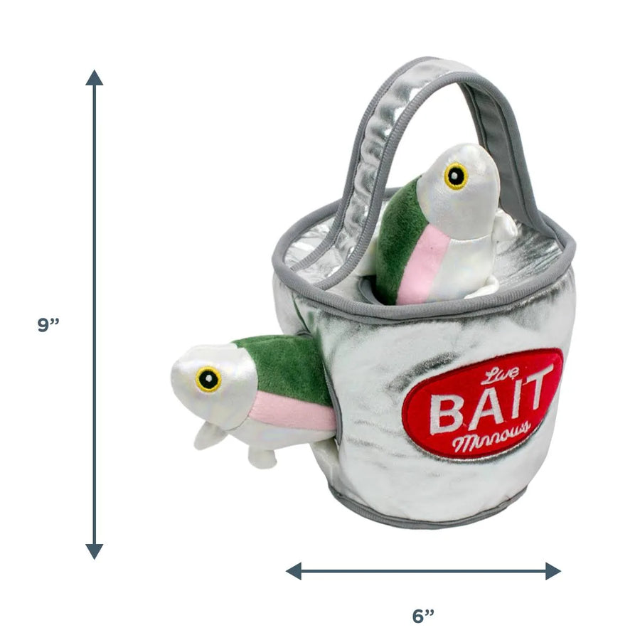 FISH BUCKET PUZZLE DOG TOY