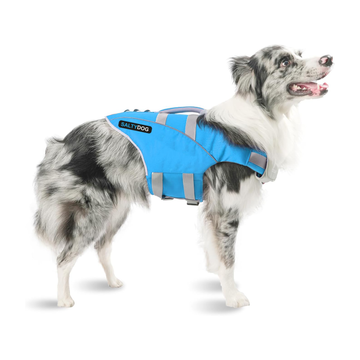 Dog Life Jacket - Bombora Blue Waverider