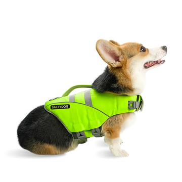 Dog Life Jacket - Caribbean Green Waverider